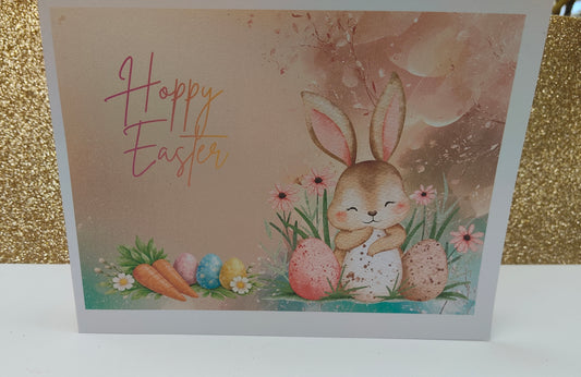 Cute Easter Bunny Card