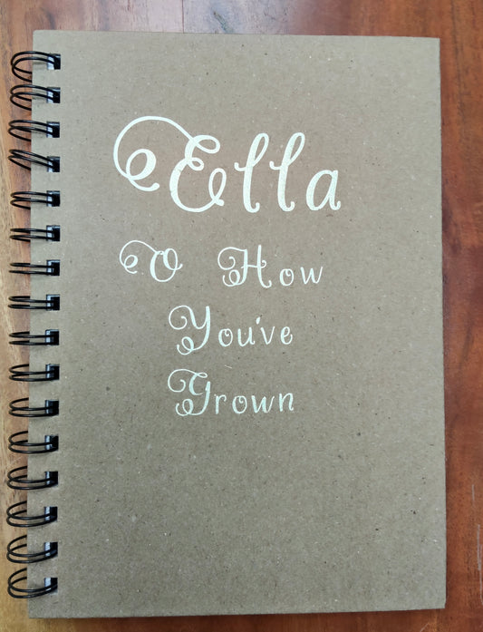'Through the Years' Childhood Journal